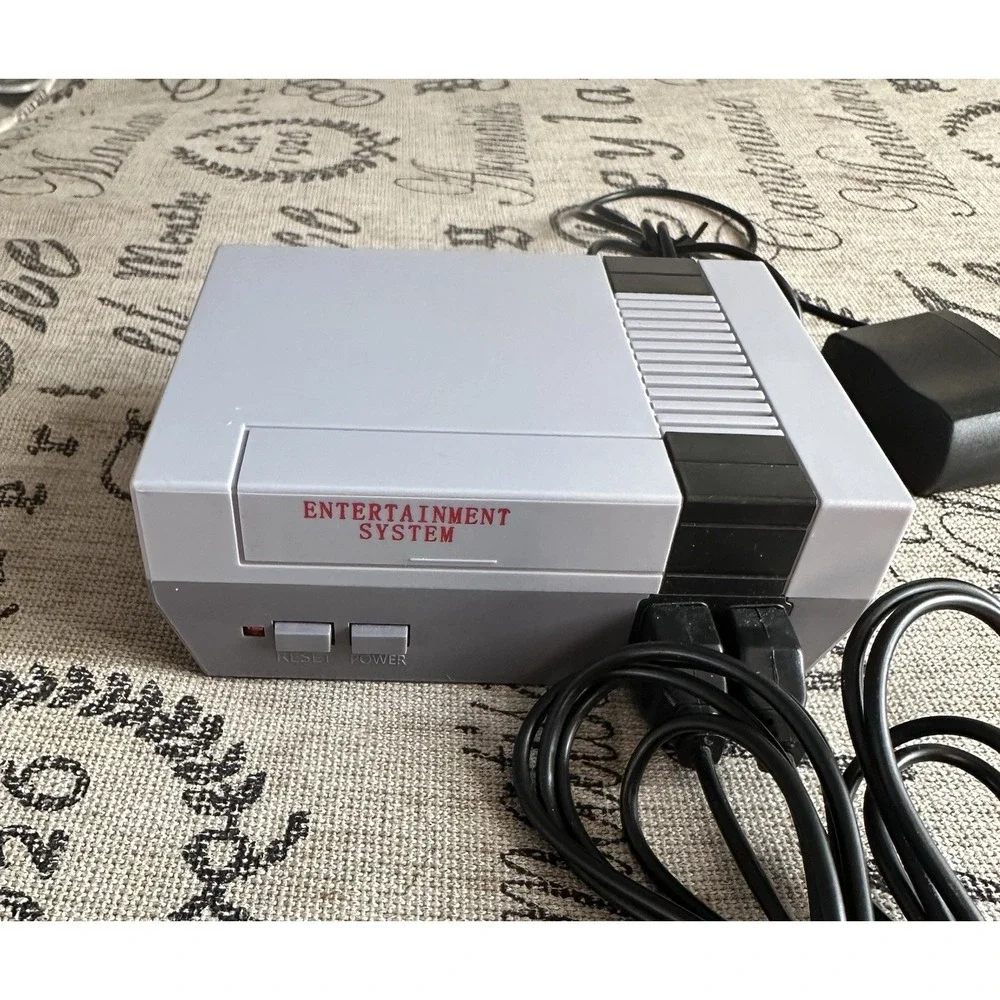 Generic Gaming System with 2 Controller and power supply cord - NOT Tested
